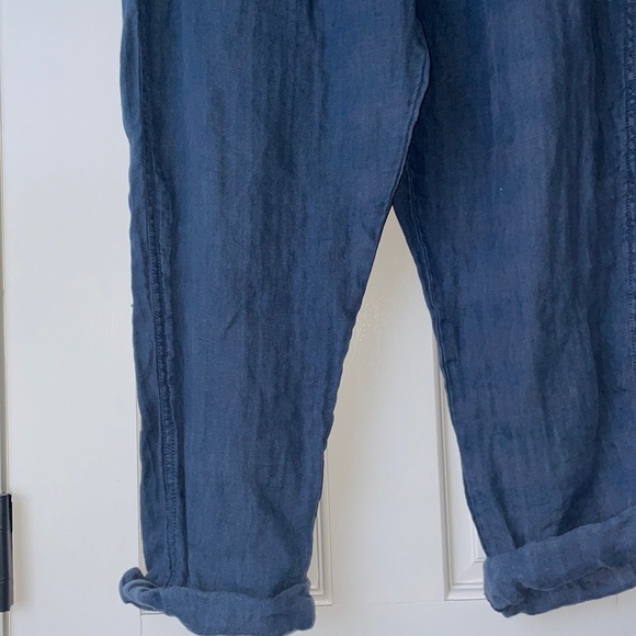 Free People Denim Pull on Trousers SZ Medium - Picture 6 of 7